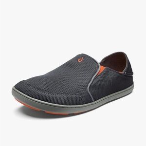 OLUKAI Nohea Mesh Men's Slip On Sneakers Size 13 Dk Shadow